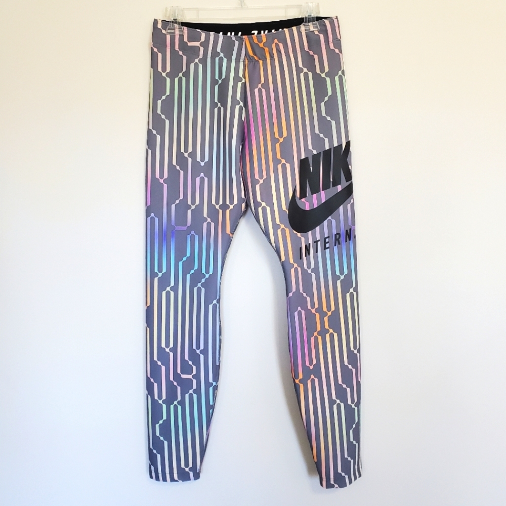 Nike International High Rise Rainbow Tights Womens XS